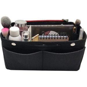 Organizer‎ Multi pocket Insert Felt Purse Handbag Storage Tote Shaper Bag Large